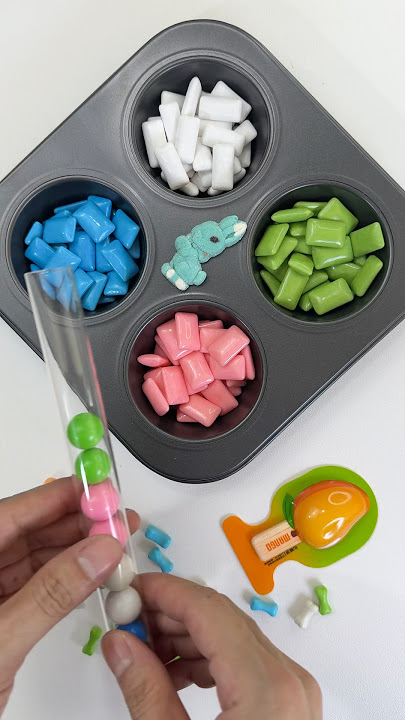 Cute Gummy Color 🤣⚪️🟢🟣🔵🤪🥳#shortsviral #foryou #cutebaby