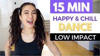 Low Impact HAPPY Knee Friendly Dance Workout | 15 MIN Cardio for Bad Knees
