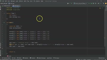 Sorting an array of struct pointers in C++