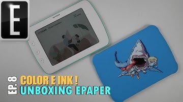 COLOR E INK e-Reader with a Case | Unboxing ePaper EP.8 (+Contest)