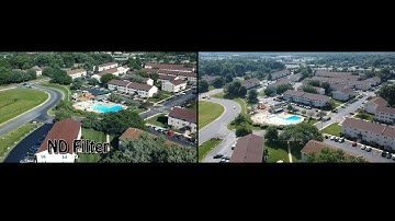 Dji Spark ND Filter Experiment.