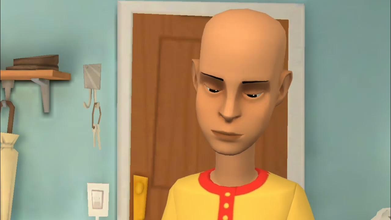 Caillou steals TylerSkovdalStudio‘s phone/grounded YouTube