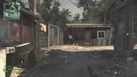 MW3-AMAZING LAST THROWING KNIFE KILL II INFECTED II