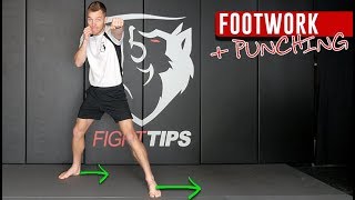 How to Punch While Moving (Boxing Footwork)