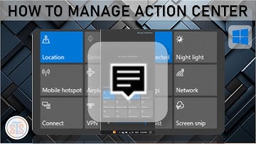 How to manage Action Center | Simple Technical Solutions