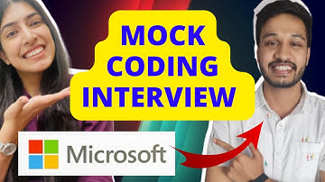 Mock Coding interview with Microsoft SDE, YouTuber @KushalVijay | Tricky DSA Question ✨✨