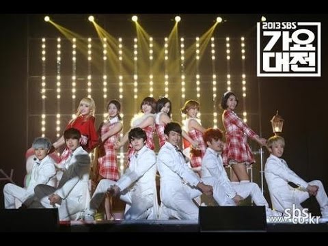 (1080 HD) [131229] SBS Gayo Daejun - Hello Venus ft. Pledis Boys (SEVENTEEN members)