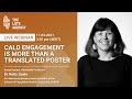 &quot;CALD Engagement Is More Than A Translated Poster&quot;  - COVID-19 Vaccine Webinar