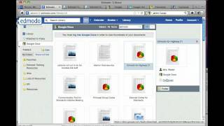 Connecting with and Using Google Docs in Edmodo