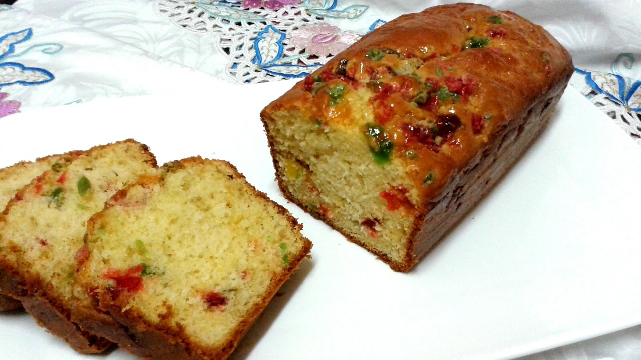 كيكة بالفواكه المعسلة و اليوغورت سهلة و روعة في المذاق مع مطبخ ياسمينة