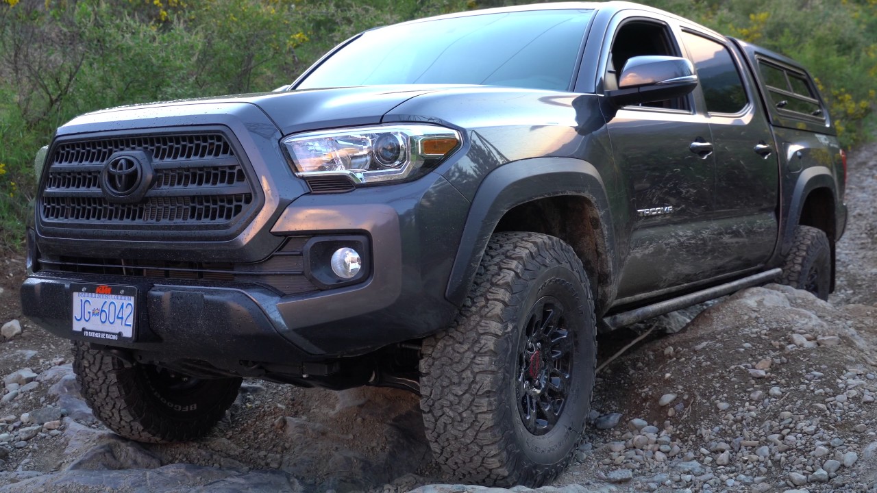 RCI Rock Sliders | 2017 Tacoma TRD OffRoad Build - YouTube