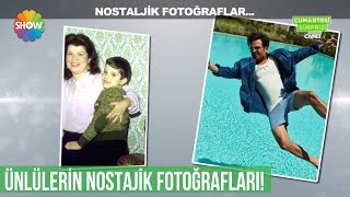 Ünlülerin nostaljik fotoğrafları!