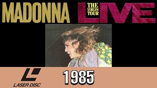 Madonna - The Virgin Tour (1985 High Quality 4K Upscaled Laserdisc Live Concert Video)