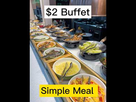 local china table： Is this $2 Buffet REAL? 😱 Best Value in China! #china #chinafood #streetfood