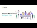 Reports in LowCode Designer | ClaySys AppForms