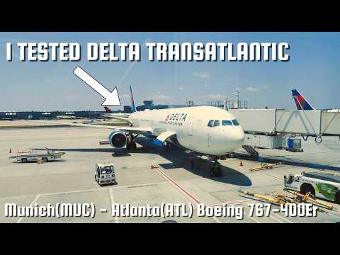 Is flying Delta still good in 2026? | Trip Report Munich(MUC) - Atlanta(ATL) | Boeing 767-400ER