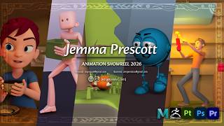Student 3D Animation Show Reel | 2026 | Jemma Prescott