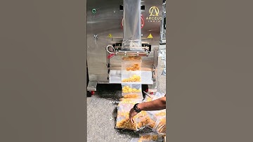 Automatic Potato/Banana Chips Packing Machine #bananachips #chipspackingmachine #ytshorts