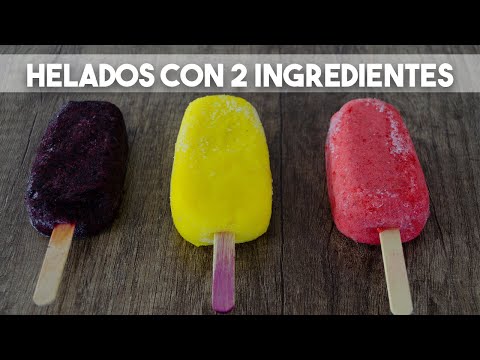 HELADOS CON 2 INGREDIENTE | MATIAS CHAVERO