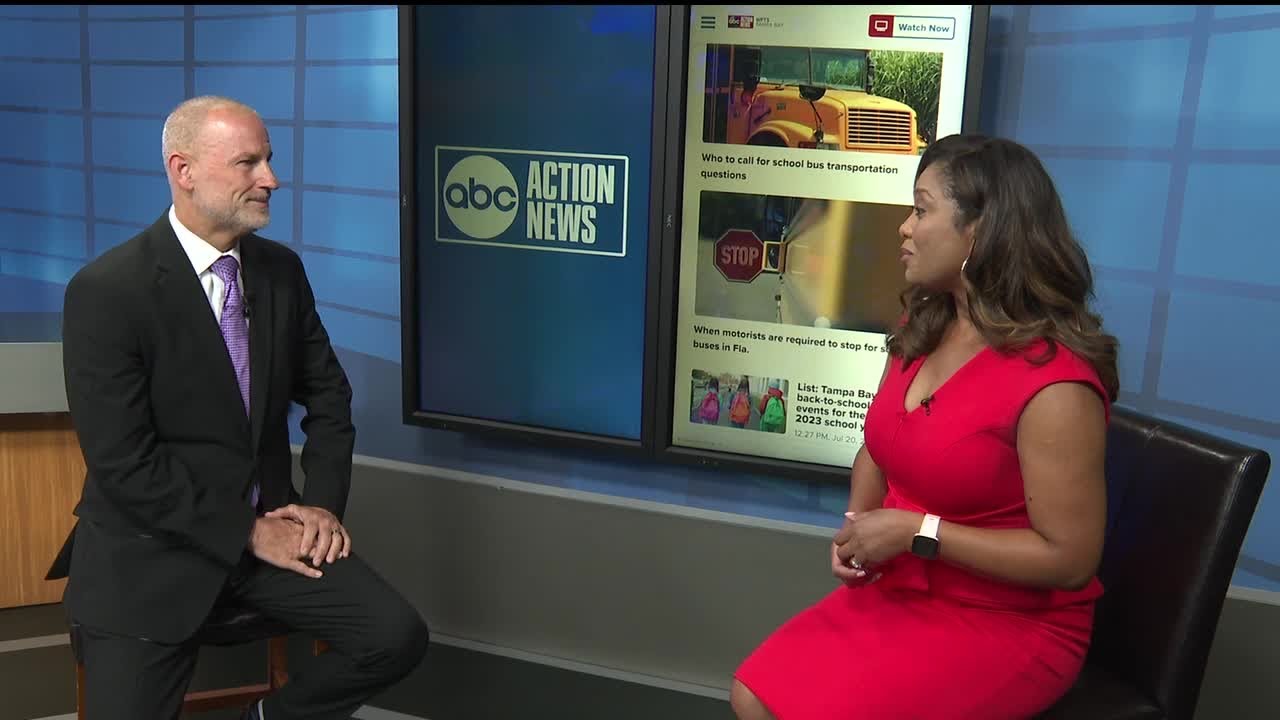 Hillsborough County Schools Superintendent Addison Davis live in studio ...