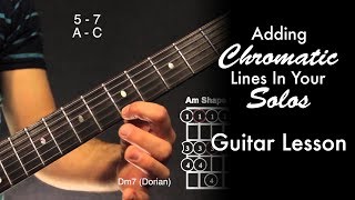 Adding Chromatic Lines In Your Solos