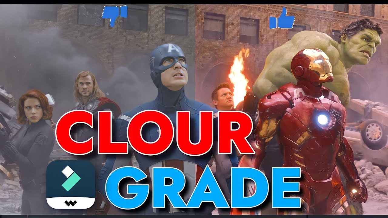 FILMORA 12 | HOW TO COLOR CORRECTION LIKE MOVES