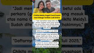 Download Lagu Chikita Meidy Gugat Cerai Suami #chikita #artiscilik #penyanyicilik MP3 Download Lagu Chikita Meidy Gugat Cerai Suami #chikita #artiscilik #penyanyicilik MP3