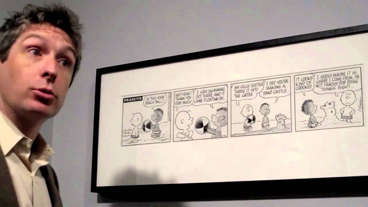 Good Grief! A Selection Of Original Art From 50 Years Of Charles M. Schulz's  Peanuts" - Youtube