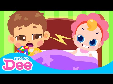 🎮 NO Sleep Billy 💤 | Time to Sleep! | Bedtime Song | Kids Healthy Habits | Dragon Dee Nursery Rh