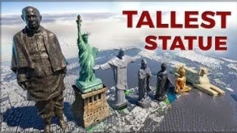 ◄ Tallest statue size comparison ► 3d animation