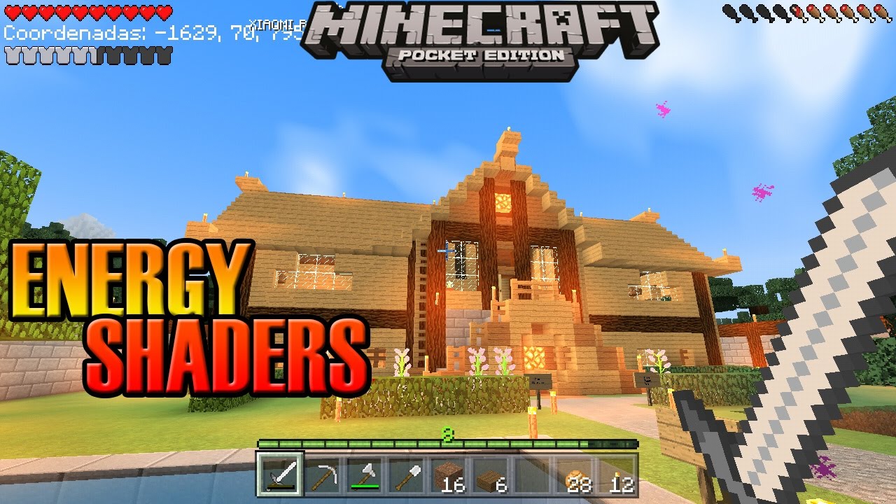 LOS SHADERS MAS REALISTAS [ENERGY SHADERS] ACTUALIZADO PARA MINECRAFT ...