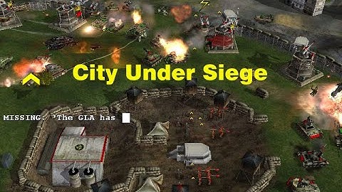 General Zero Hour Custom Mission - City Under Siege