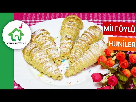 Video: Kremalı Milföy Ruloları Nasıl Yapılır?