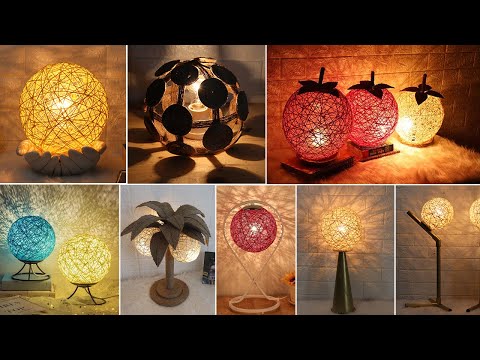 Vidéo: 10 belles lampes de table «percées» de Stellavie