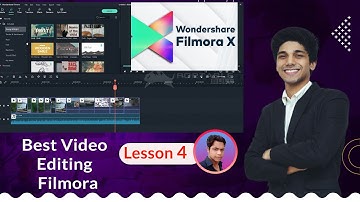 FilmoraX Course  Lesson 4 Titles Video Editing Potential  Power by Soft Light BD