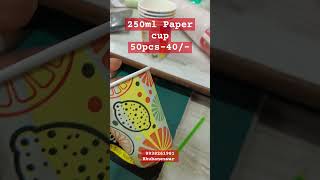 250ml Paper Cups#drinks #catering #mocktail
