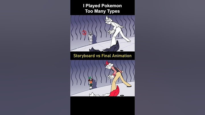 Storyboard vs Animation: Pokemon Too Many Types (shot 25)