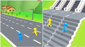 ✅ shape shifting all max levels gameplay 💯  android iOS new runner mobile games