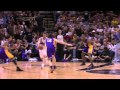 Manu ginobili awesome rifle pass vs lakers apr 21 2012