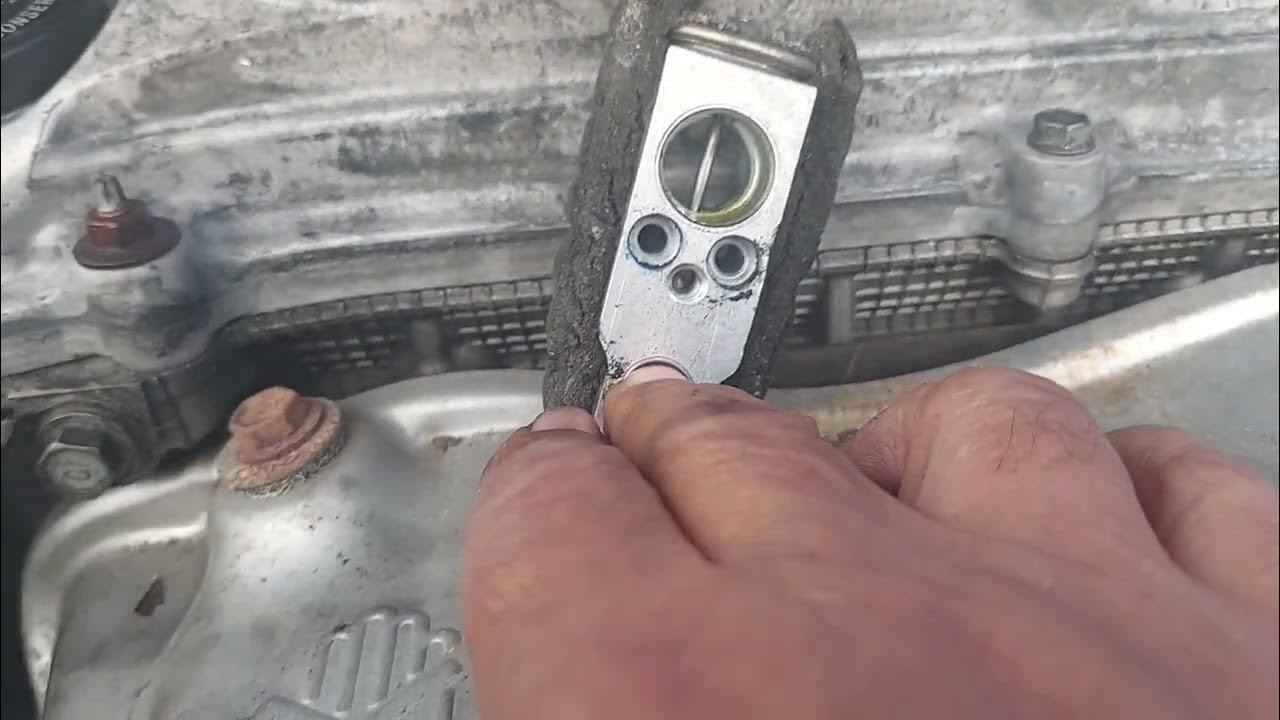 2009 Pontiac Vibe Expansion valve replacement 2.4 engine YouTube