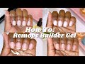 Detailed How To Remove Builder Gel NO DAMAGE | Week 6 Grow Natural Nails