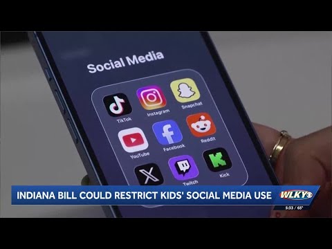 Indiana bill could restrict kids' social media use