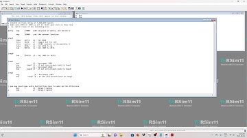 THRsim 11 - INTRODUCTION TO THE 68HC11, LOOPS, AND INSTRUCTION DELAYS - Part 3 Correction