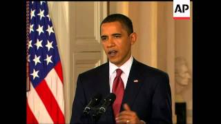 Obama outlines economic recovery plan in prime time presser