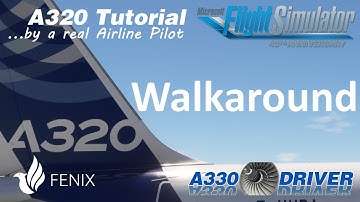 Airbus A320 Tutorial 2: Walkaround | Real Airbus Pilot