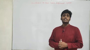 Classification of Linear Partial Differential Equation || By Parveen Kumar ||