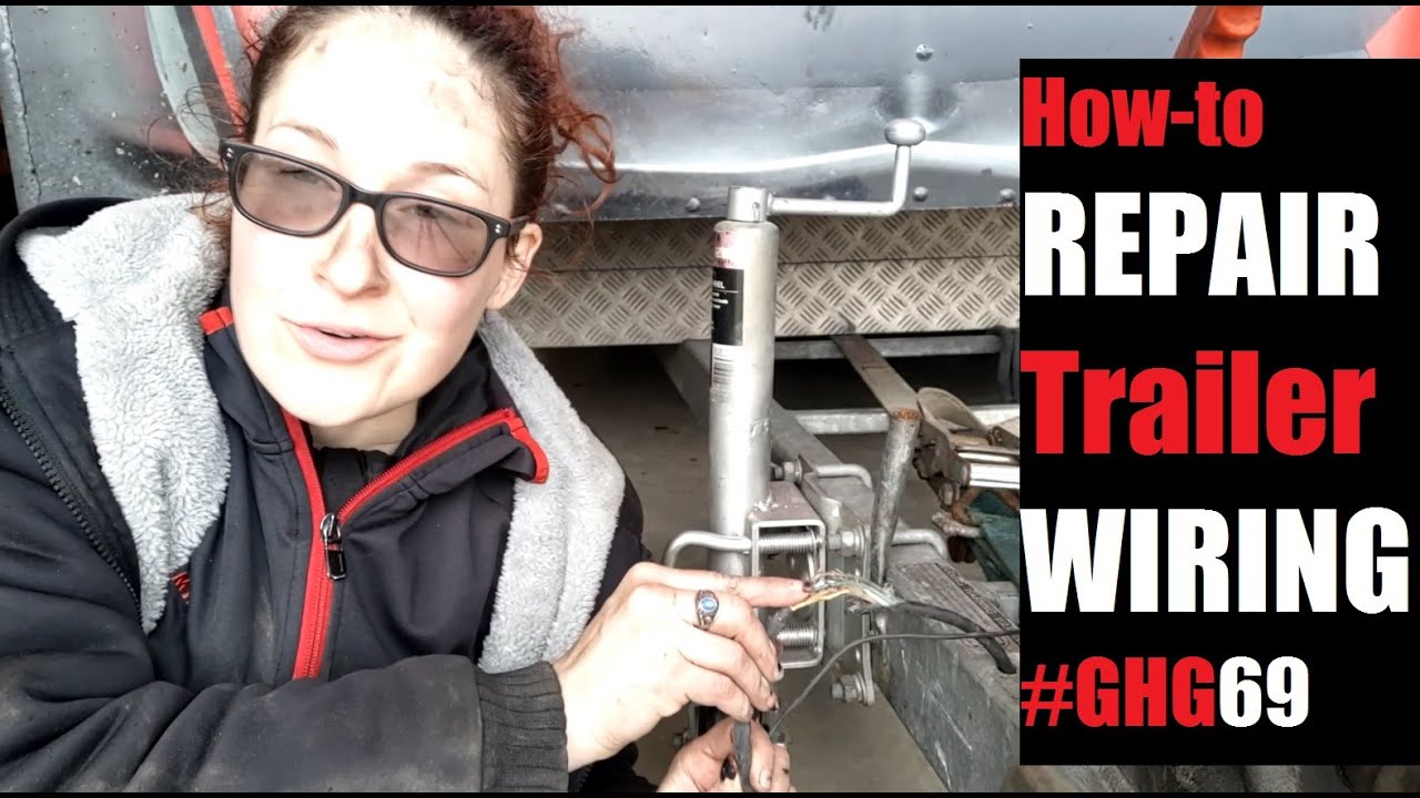 **DIY Trailer WIRING FIX** -GHG2NZ- - YouTube