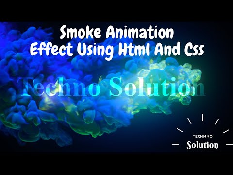 Smoke animation effect