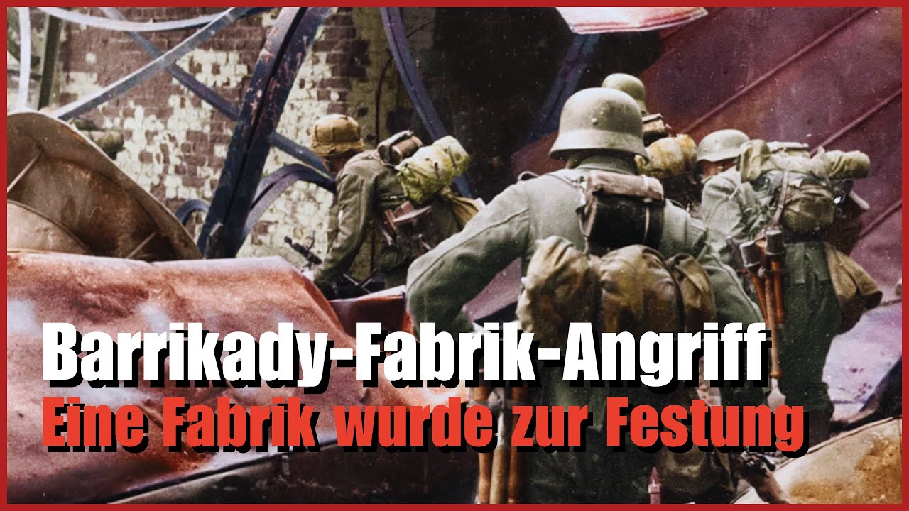 Als deutsche Stoßtruppen die Barrikady-Fabrik betraten und auf sowjetisches Höllenfeuer trafen