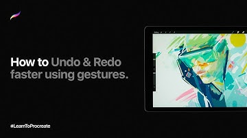 How to Undo & Redo faster using gestures in Procreate